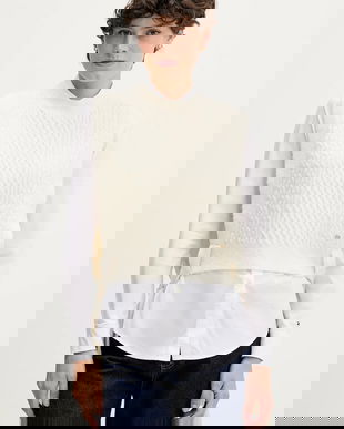 Pedro del Hierro vestă culoarea bej, light, 4962459