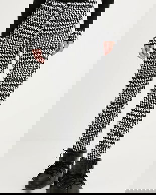 Newland colanti LADY LEGGINGS culoarea negru, cu imprimeu, N46782.108