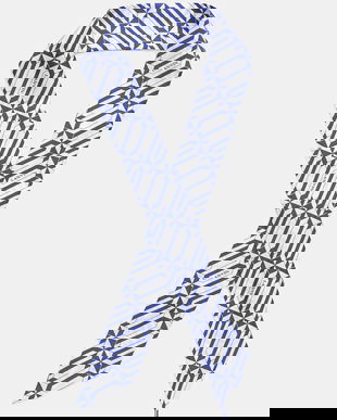 Lanvin eșarfă de mătase cu imprimeu, 710004328