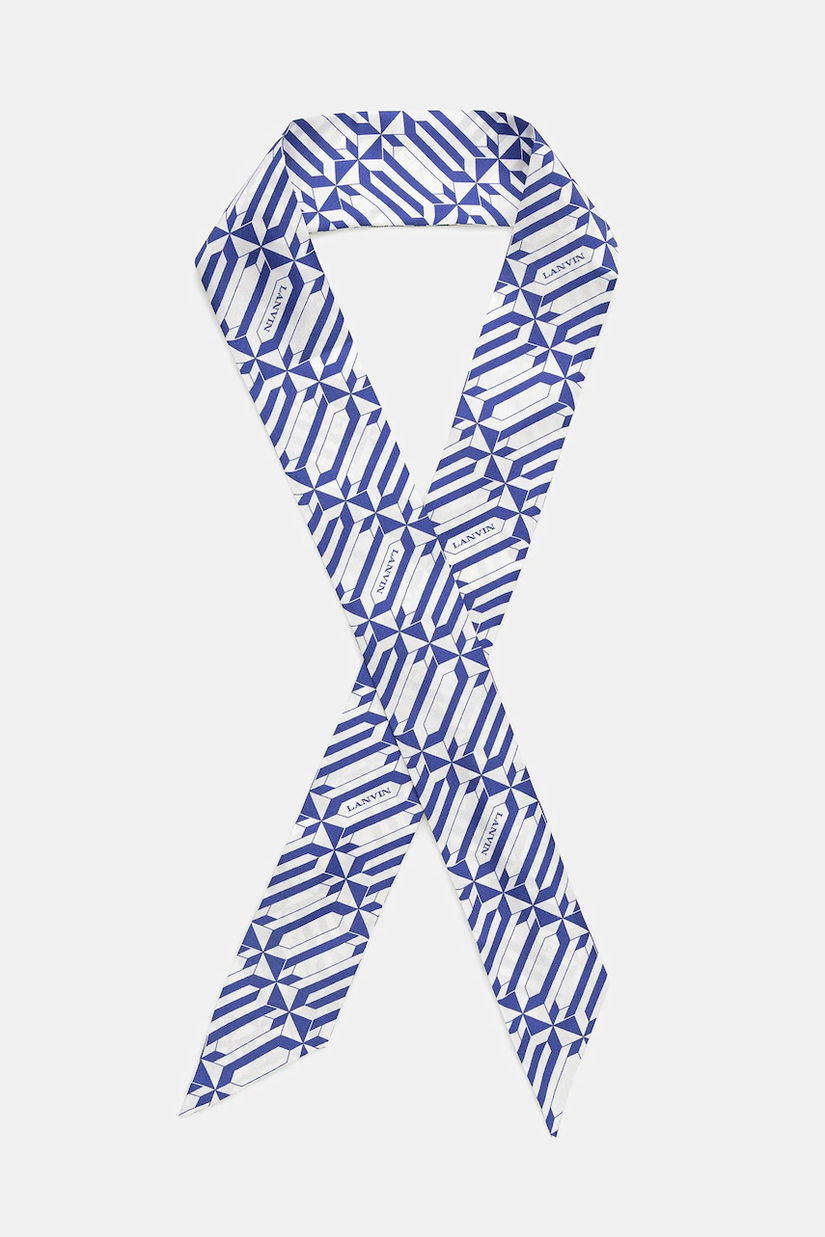 Lanvin eșarfă de mătase cu imprimeu, 710004328