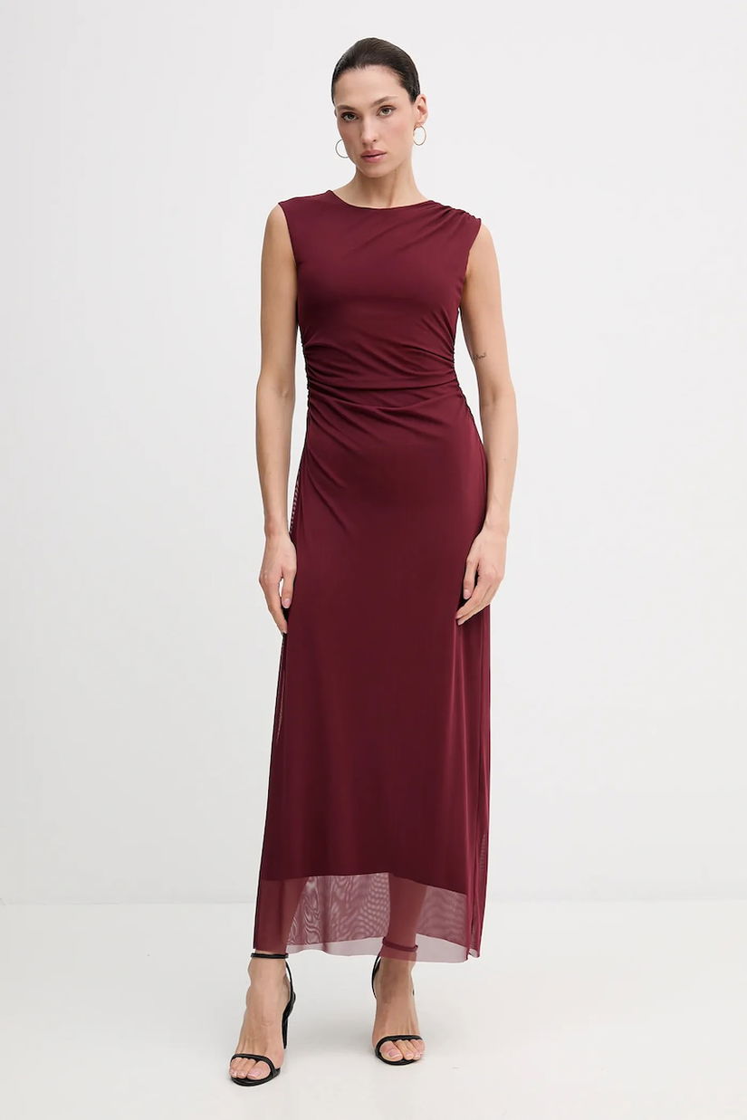 Pedro del Hierro rochie culoarea bordo, maxi, mulată, 6192943