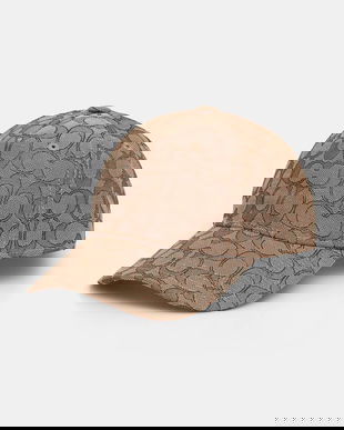 Coach șapcă culoarea bej, 29CCN92