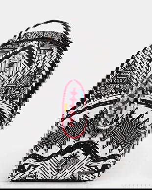 Sprayground rucsac culoarea negru, mare, cu imprimeu, 910B2264NSZ