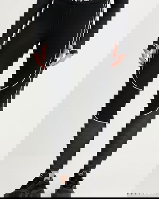 Under Armour leggins de antrenament ColdGear culoarea negru, cu imprimeu, 6003997