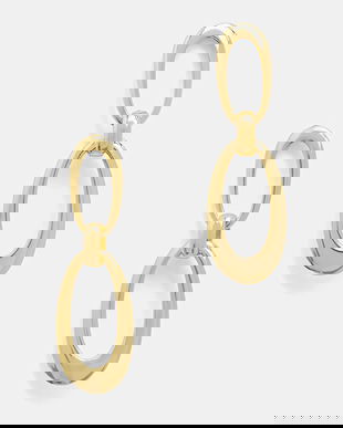 Answear.LAB cercei din argint placați cu aur