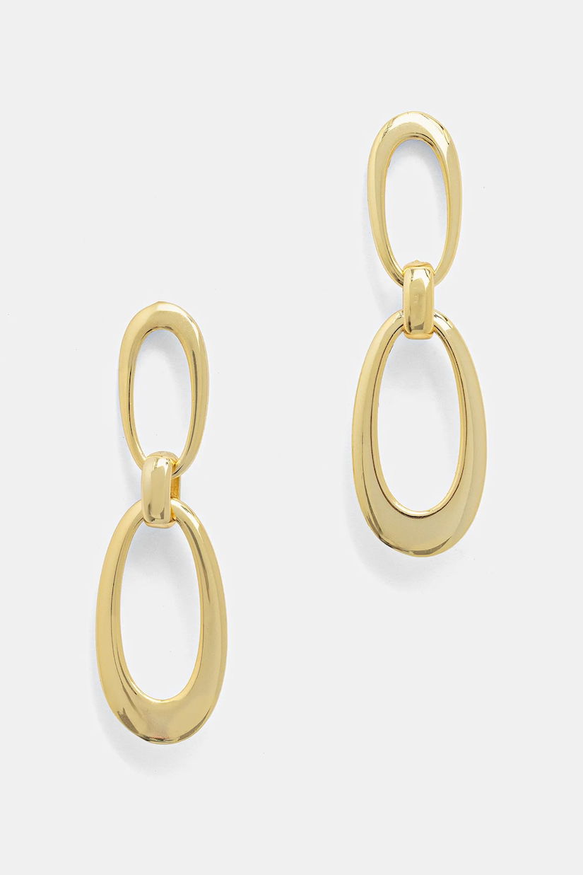 Answear.LAB cercei din argint placați cu aur