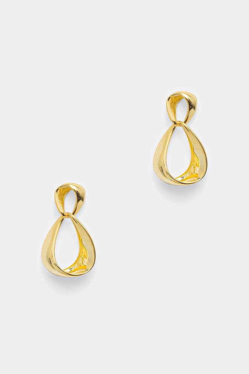 Answear.LAB cercei din argint placați cu aur