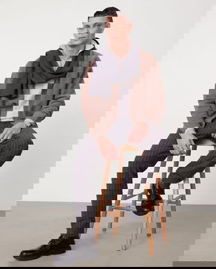 Medicine cardigan culoarea maro