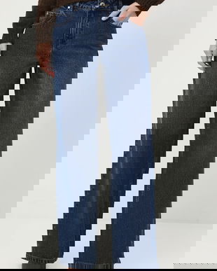 Medicine jeansi culoarea albastru marin