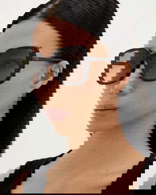 VOGUE ochelari de soare culoarea negru, 0VO5684SD