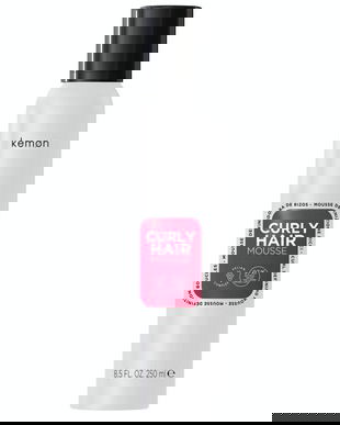 Spuma de Par pentru Parul Cret - Kemon Care Curly Hair Mousse, 250 ml