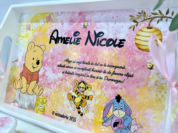 Set mot personalizat1 anisor - Winnie the Pooh si prietenii