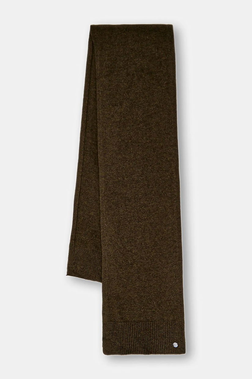 Sisley eșarfă cu lână culoarea verde, uni, 1UVLSU00H