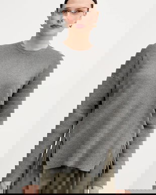 United Colors of Benetton pulover culoarea gri, 17Q3D10F9