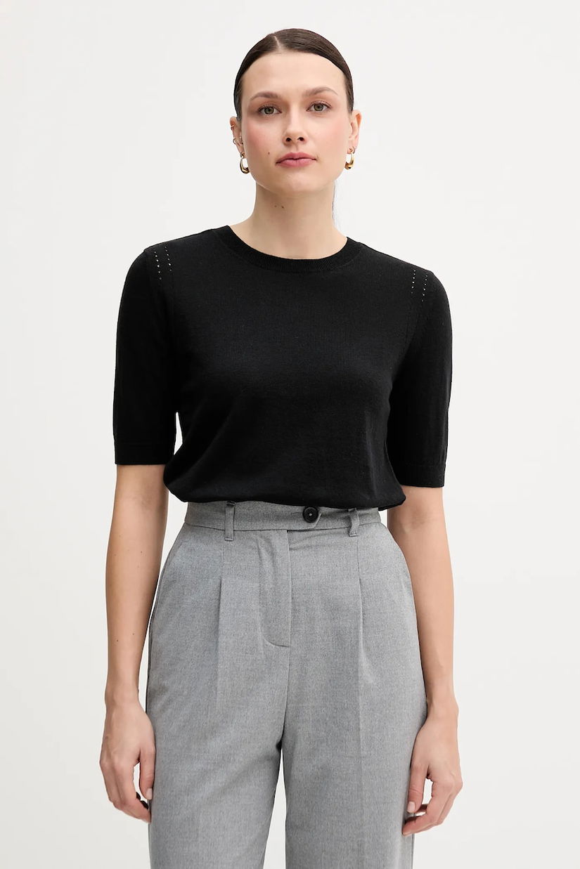 Sisley pulover din amestec de lână