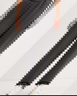 Abercrombie & Fitch pantaloni de trening culoarea gri, neted, KI147-5141-955