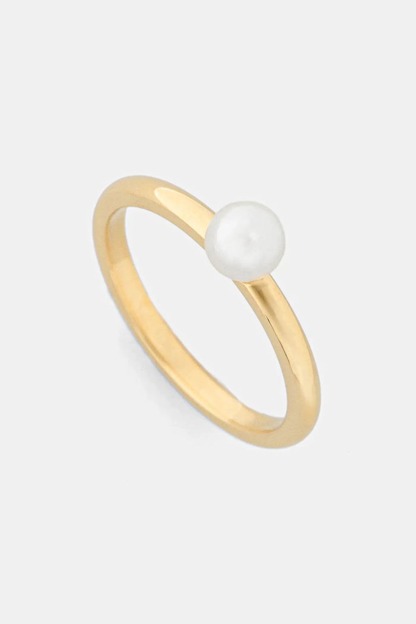 EDBLAD inel placat cu aur Lilian 126734