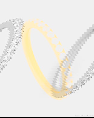 EDBLAD inel placat cu aur Glow 106509