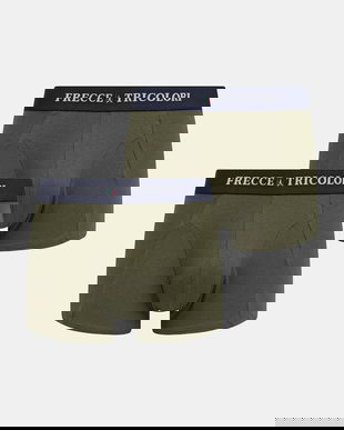 Aeronautica Militare boxeri 2-pack culoarea verde, AM1UBX005