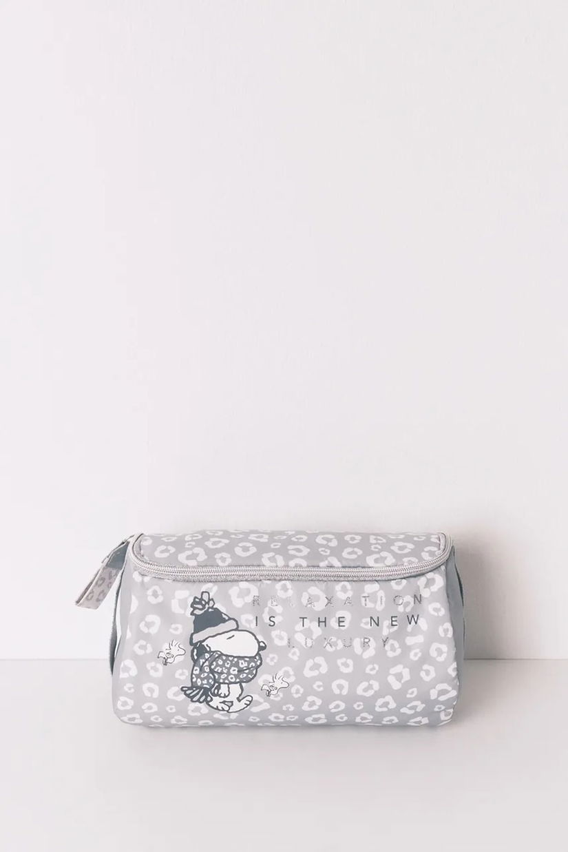 women'secret trusă cosmetică de călătorie SNOOPY culoarea gri, 4842023