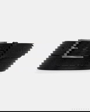 Karl Lagerfeld curea de piele culoarea negru, 554448.815300