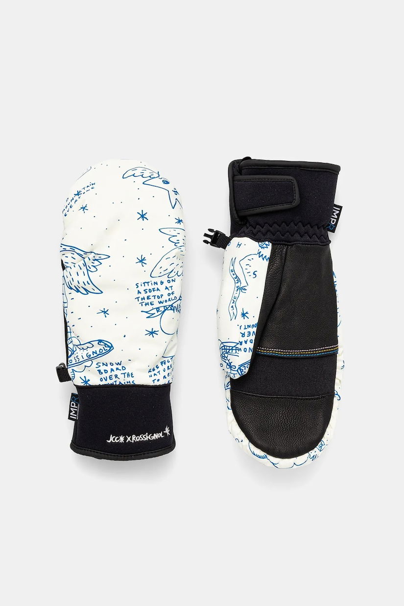 Rossignol mănuși de schi JCC culoarea bej, RLOWG08