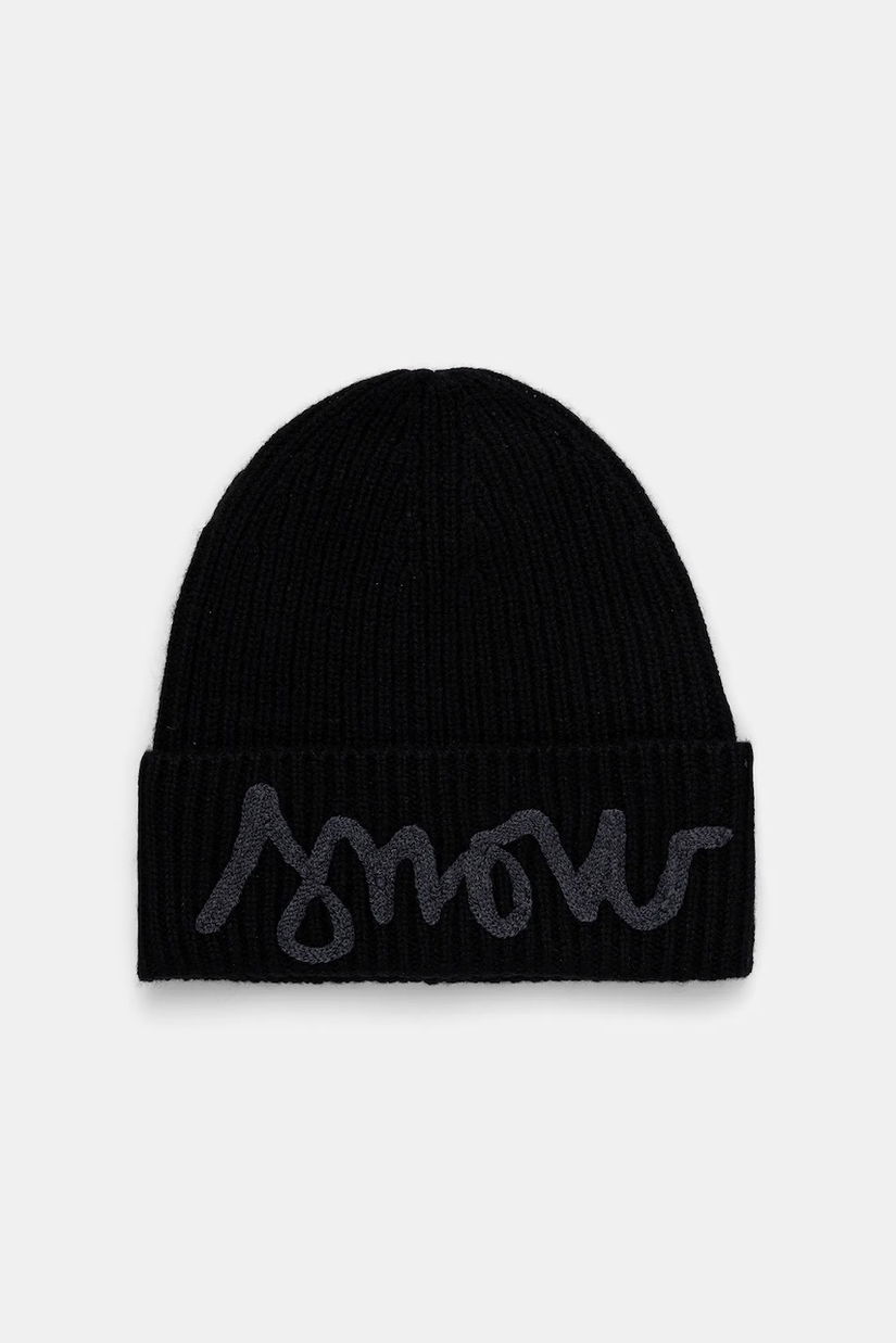 Rossignol căciulă din cașmir JCC culoarea negru, RLOWH07
