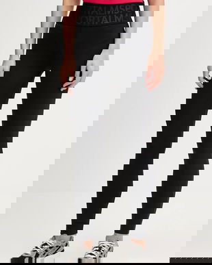 Sportalm colanți Gavin culoarea negru, uni, 650209