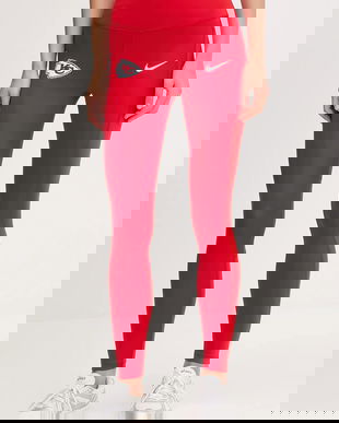 Nike colanti Dri Fit Legging culoarea roșu, cu imprimeu, 01N3-11T2-7G-DUN