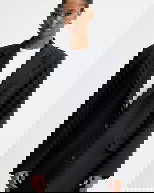 IRO sacou WM07GUILDA culoarea negru, un singur rând de nasturi, GUILDA