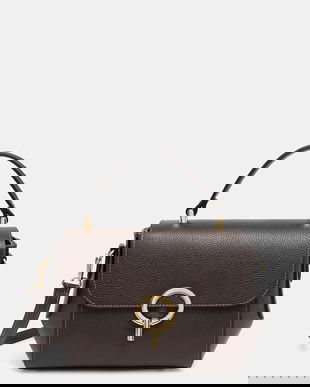 Answear.LAB poseta de piele culoarea maro