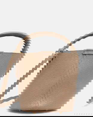 Answear.LAB poseta de piele culoarea maro