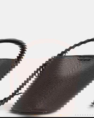 Answear.LAB poseta de piele culoarea maro