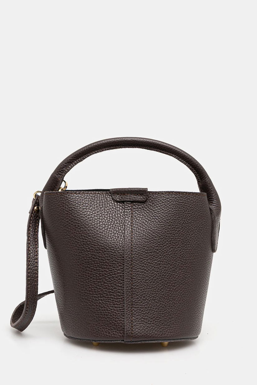 Answear.LAB poseta de piele culoarea maro