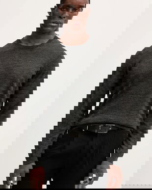 BOSS pulover de lână culoarea gri, light, 50468239