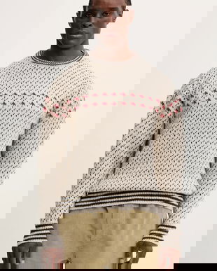 Mammut pulover de lână Mammut x Cabourn Direttissima culoarea bej, călduros, 1014.07060