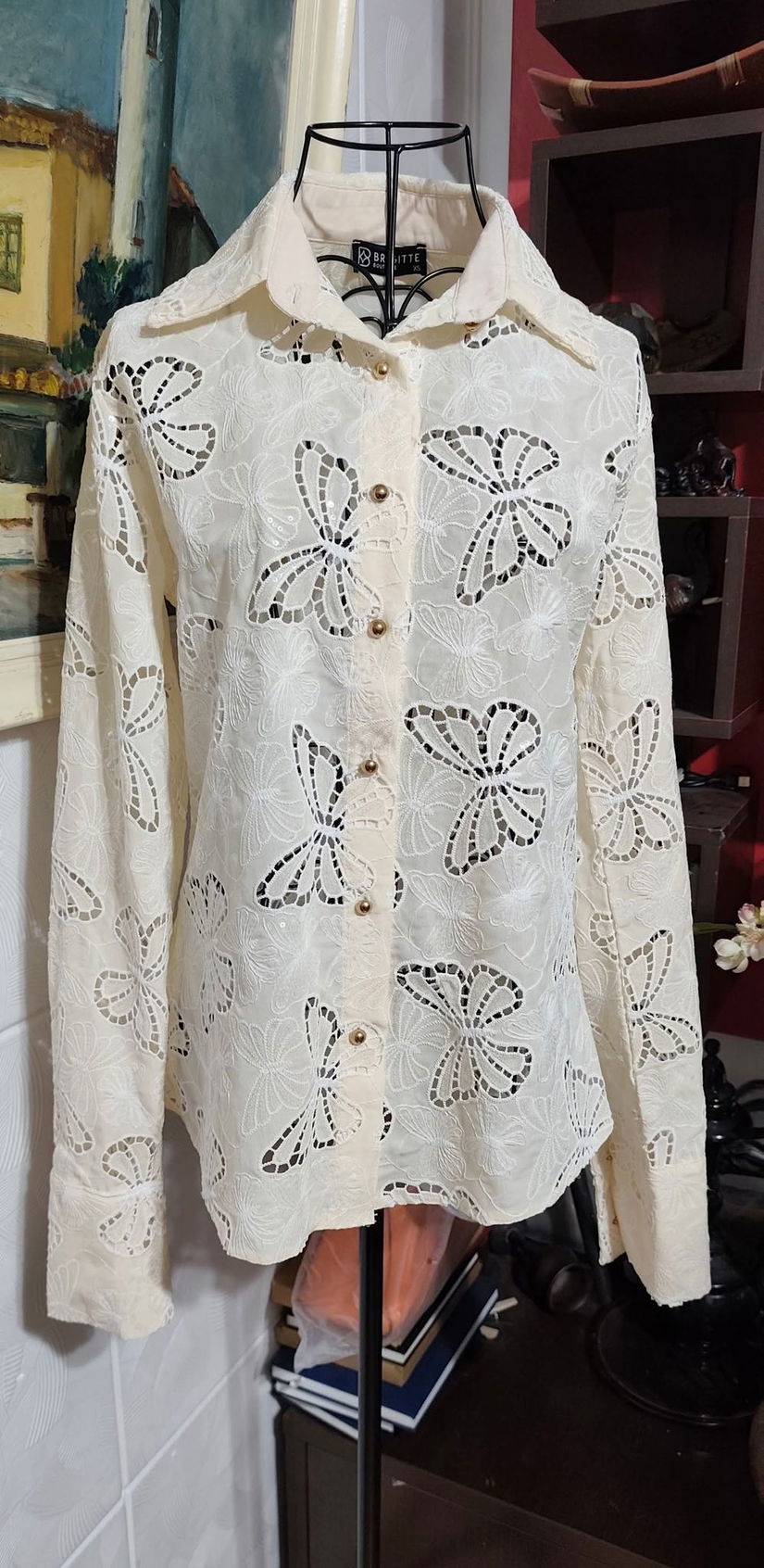 Bluza broderie sparta xs-s