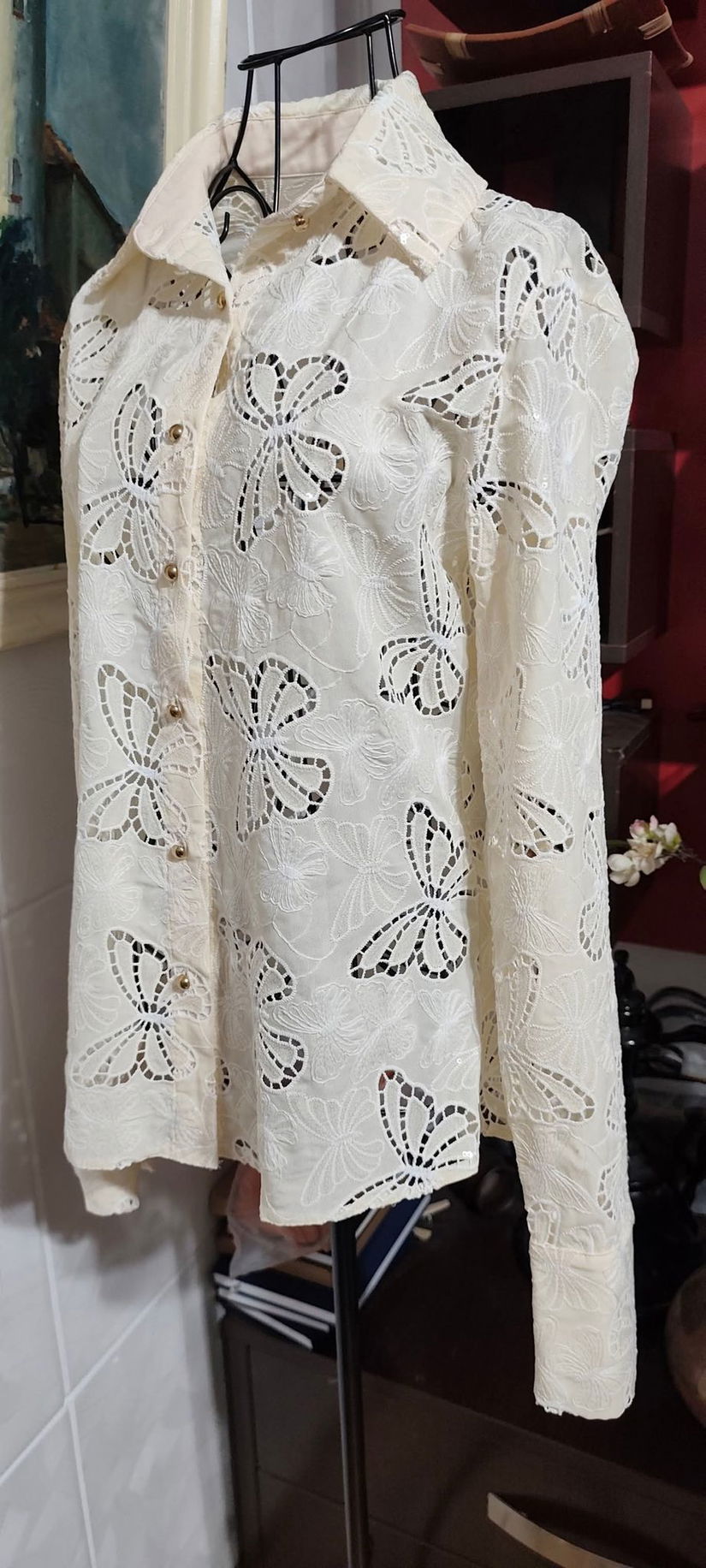 Bluza broderie sparta xs-s