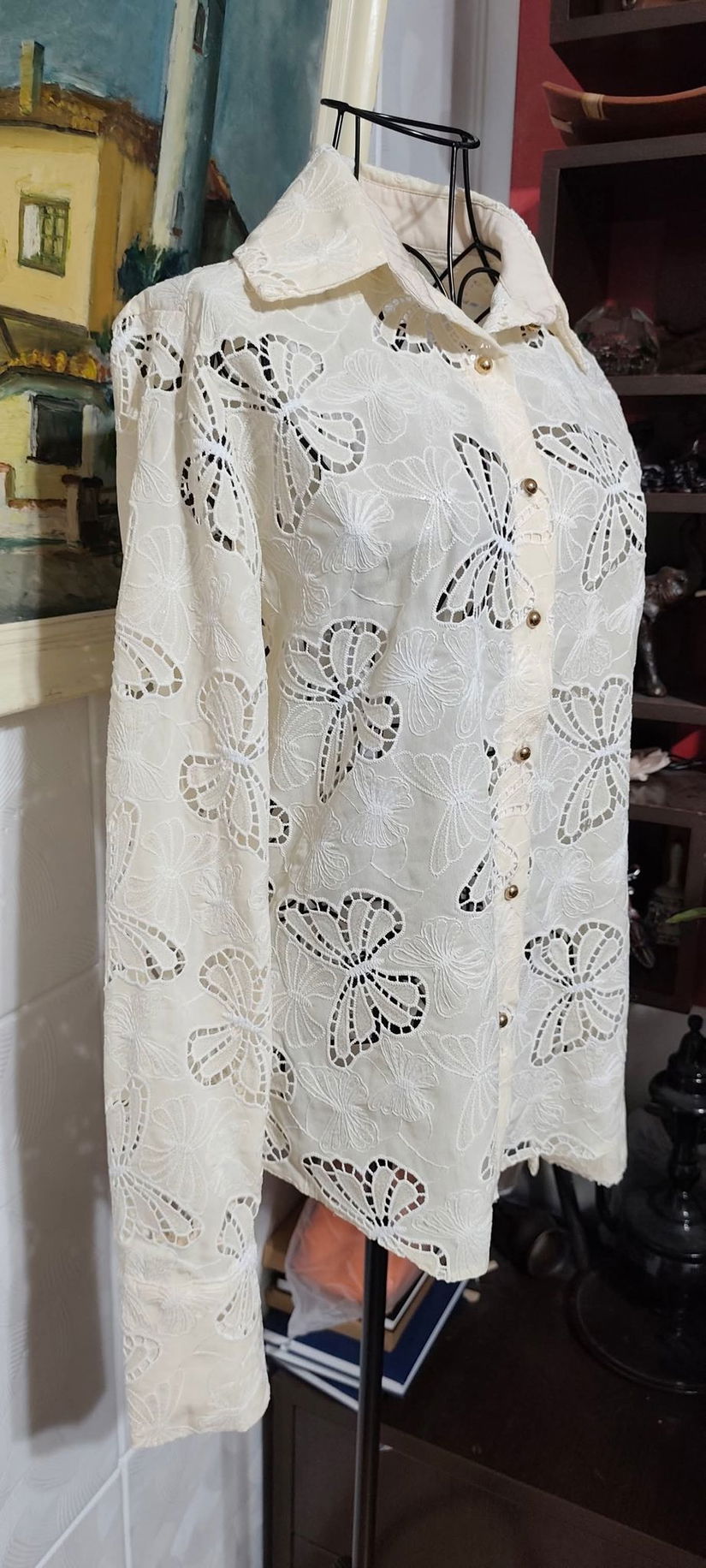 Bluza broderie sparta xs-s