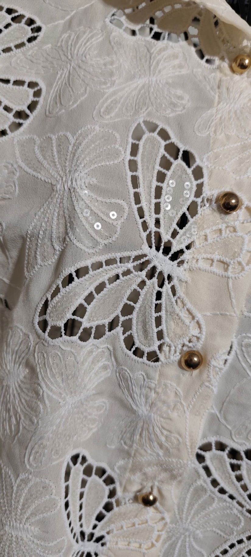 Bluza broderie sparta xs-s