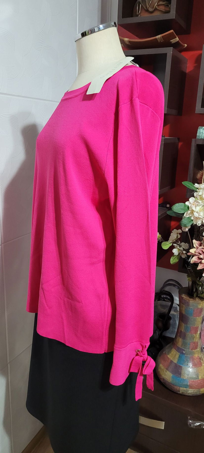 Pluver fin tricotaj marime 46-48