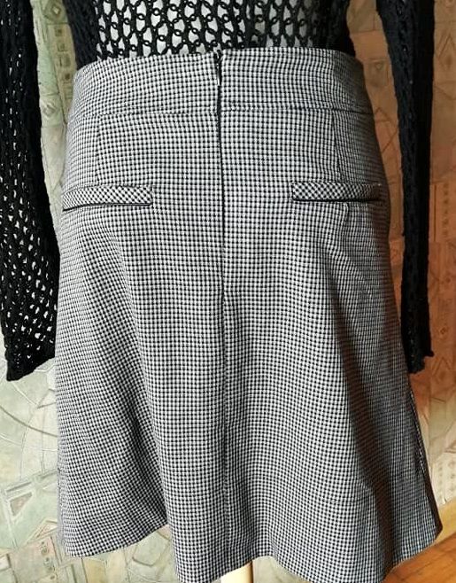 fusta de stofa pepit ,  Orsay , 34