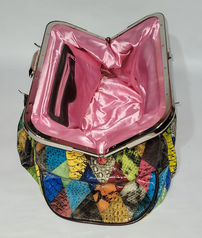 Poseta xxl print sarpe