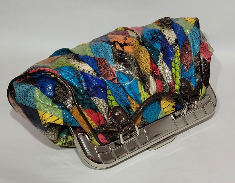 Poseta xxl print sarpe