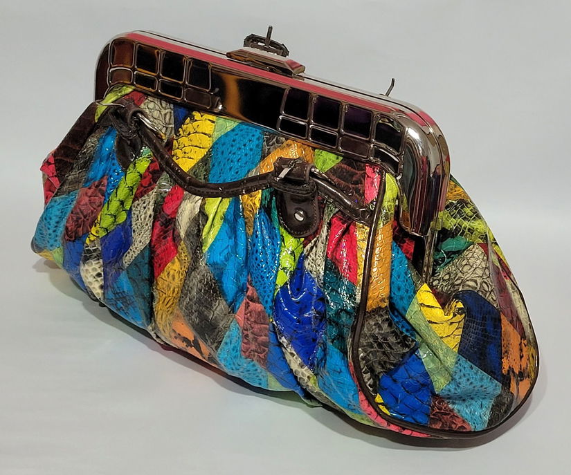 Poseta xxl print sarpe