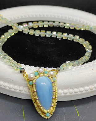 Choker cu agat lace