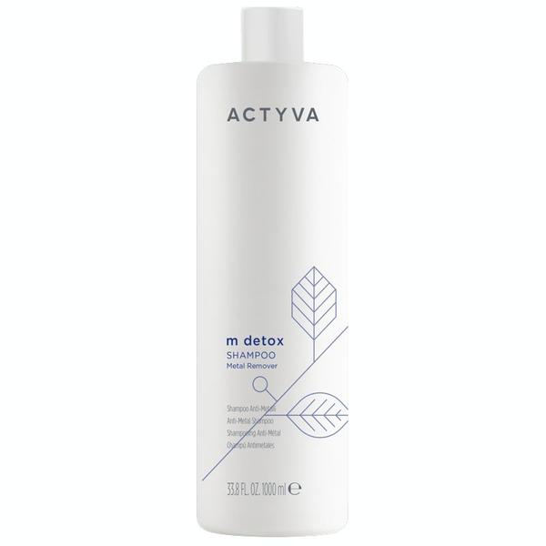 Sampon pentru Indepartarea Metalelor - Kemon Actyva M Detox Shampoo Metal Remover, 1000 ml