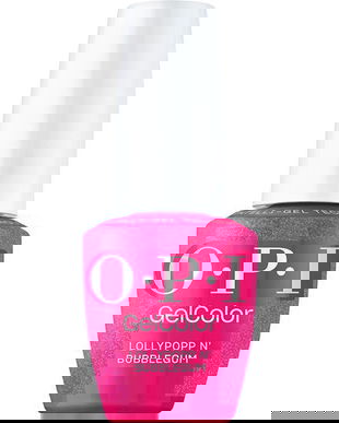 Lac de Unghii Semipermanent Hema-Free - OPI Gel Color, Good Enough To Treat Collection, nuanta Lollypoppin&rsquo; Bubblegum, 15 ml