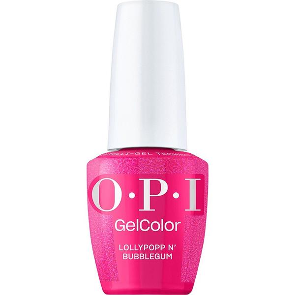 Lac de Unghii Semipermanent Hema-Free - OPI Gel Color, Good Enough To Treat Collection, nuanta Lollypoppin’ Bubblegum, 15 ml