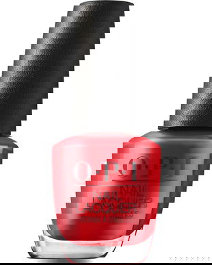 Lac de Unghii Pigmentat - OPI Nail Lacquer, Good Enough To Treat Collection, nuanta Red Velvet Vixen, 15 ml